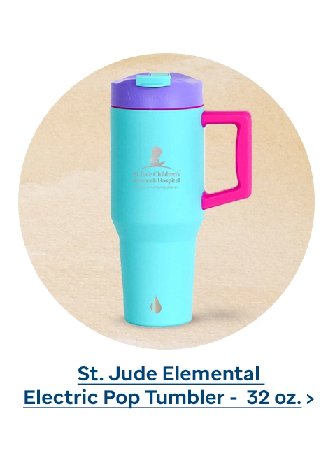 St. Jude Elemental Electric Pop Tumbler - 32 oz